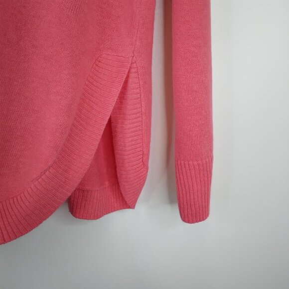 J. Crew Oversized Lightweight Pink Sweater Size M - Picture 4 of 10